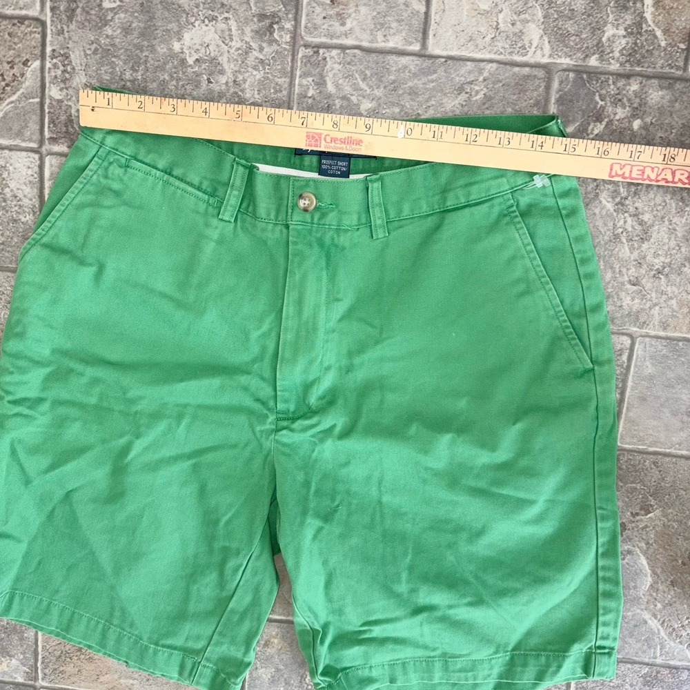 Polo Ralph Lauren Prospect Khaki Chino Shorts Size 32 9" Green - Picture 3 of 8